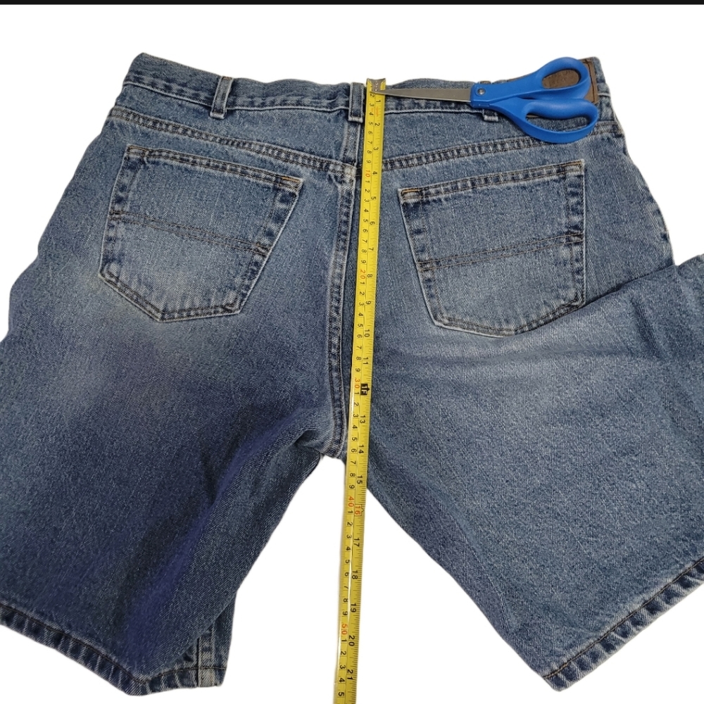Faded Glory  Vintage  Men's  Relaxed  Jean Shorts  Size 38  Classic 5 Pocket - Picture 10 of 11